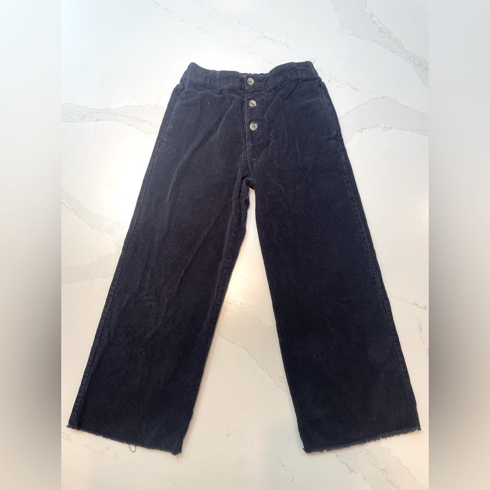 Navy lined pants - Zara Kids Collection
